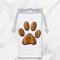 Tiger Paw Jewelry Bag from ArtsNow.com Back