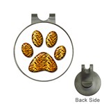 Tiger Paw Golf Ball Marker Hat Clip