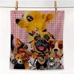 Dogs Are Fun  Face Towel