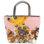 Dogs Are Fun  Bucket Bag