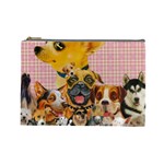 Dogs Are Fun  Cosmetic Bag (Large)