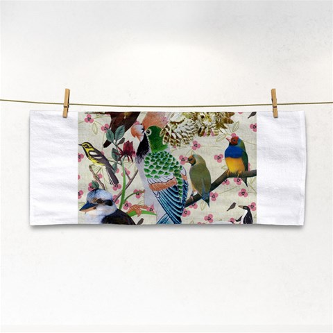Pretty Birdies Medium Hand Towel from ArtsNow.com Front