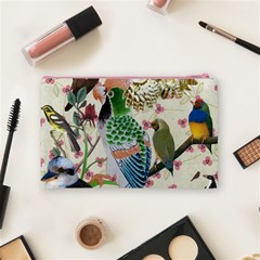 Pretty Birdies Medium Cosmetic Bag (Medium) from ArtsNow.com Back