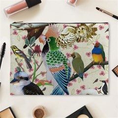 Pretty Birdies Medium Cosmetic Bag (XL) from ArtsNow.com Front