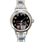 Notorious Bette Round Italian Charm Watch