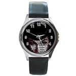 Notorious Bette Round Metal Watch