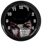 Notorious Bette Wall Clock (Black)