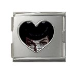 Notorious Bette Mega Link Heart Italian Charm (18mm)