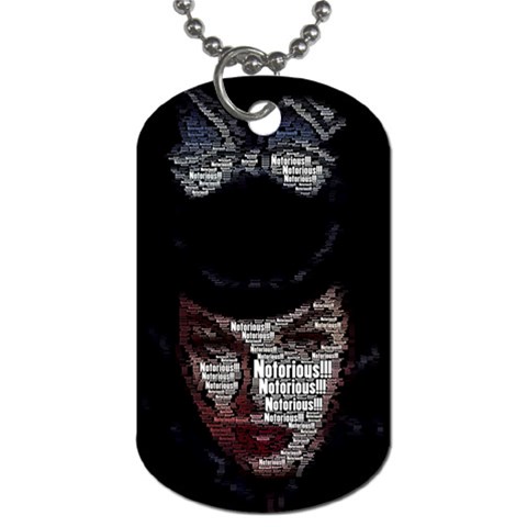 Notorious Bette Dog Tag (One Side) from ArtsNow.com Front