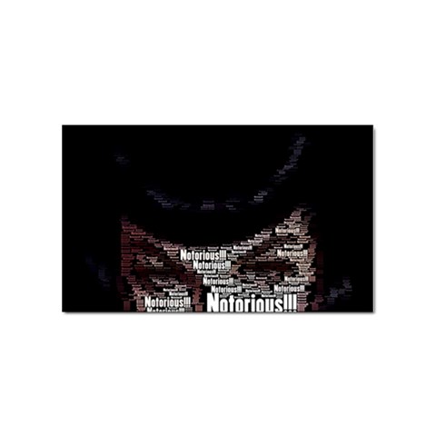 Notorious Bette Sticker Rectangular (100 pack) from ArtsNow.com Front