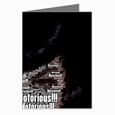 Notorious Bette Greeting Card from ArtsNow.com Left