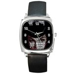 Notorious Bette Square Metal Watch