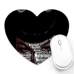 Notorious Bette Mousepad (Heart)