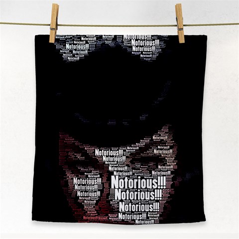 Notorious Bette Face Towel from ArtsNow.com Front