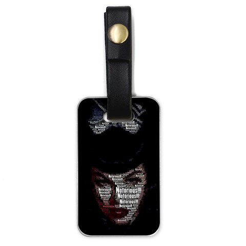 Notorious Bette Luggage Tag (one side) from ArtsNow.com Front