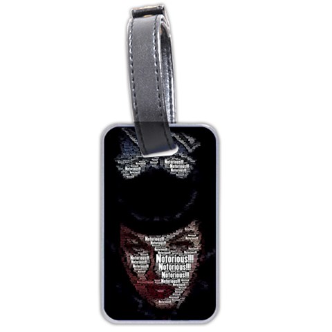 Notorious Bette Luggage Tag (two sides) from ArtsNow.com Front