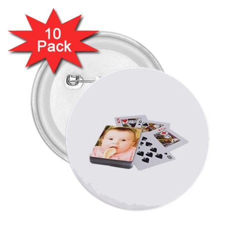 Cartas 2.25  Button (10 pack) from ArtsNow.com Front