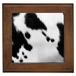 Cow Print	 Framed Tile