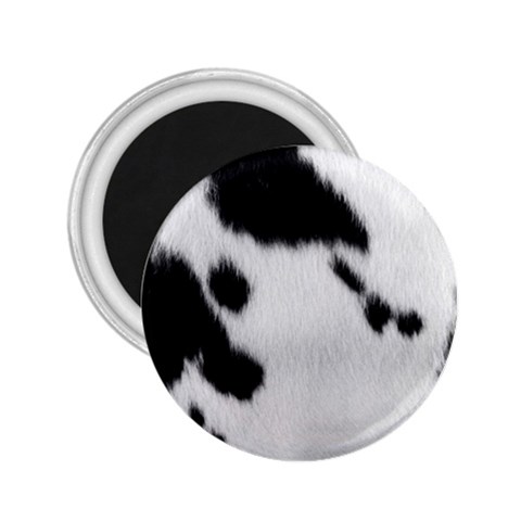 Cow Print	 2.25  Magnet from ArtsNow.com Front