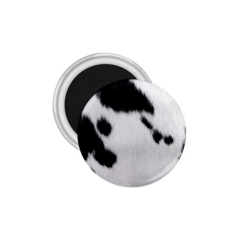 Cow Print	 1.75  Magnet from ArtsNow.com Front