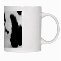 Cow Print	 White Mug from ArtsNow.com Right