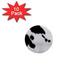 Cow Print	 1  Mini Button (10 pack)