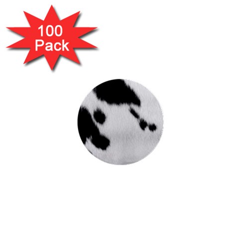 Cow Print	 1  Mini Button (100 pack) from ArtsNow.com Front