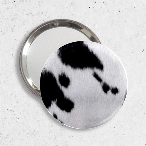 Cow Print	 2.25  Handbag Mirror from ArtsNow.com Front