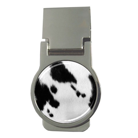 Cow Print	 Money Clip (Round) from ArtsNow.com Front