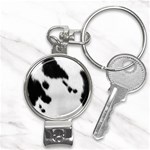 Cow Print	 Nail Clippers Key Chain