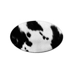 Cow Print	 Sticker (Oval)