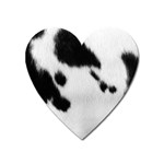 Cow Print	 Magnet (Heart)