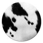 Cow Print	 Magnet 5  (Round)