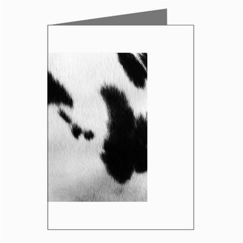 Cow Print	 Greeting Cards (Pkg of 8) from ArtsNow.com Left