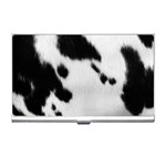 Cow Print	 Business Card Holder