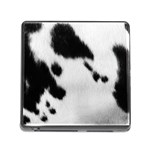 Cow Print	 Memory Card Reader with Storage (Square)