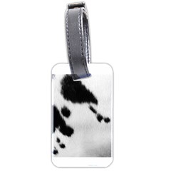 Cow Print	 Luggage Tag (two sides) from ArtsNow.com Back