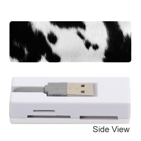 Cow Print	Memory Card Reader (Stick) from ArtsNow.com Front