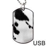 Cow Print	Dog Tag USB Flash (One Side)