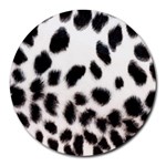 Snow Leopard	 Round Mousepad