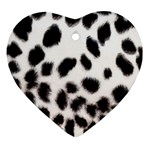 Snow Leopard	 Ornament (Heart)