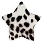 Snow Leopard	 Ornament (Star)