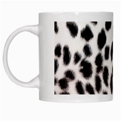 Snow Leopard	 White Mug from ArtsNow.com Left