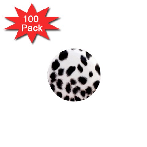 Snow Leopard	 1  Mini Magnet (100 pack) from ArtsNow.com Front