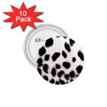 Snow Leopard	 1.75  Button (10 pack)