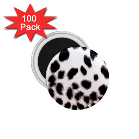 Snow Leopard	 1.75  Magnet (100 pack) from ArtsNow.com Front