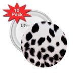 Snow Leopard	 2.25  Button (10 pack)