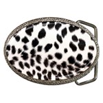 Snow Leopard	 Belt Buckle