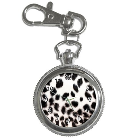 Snow Leopard	 Key Chain Watch from ArtsNow.com Front