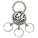 Snow Leopard	 3-Ring Key Chain